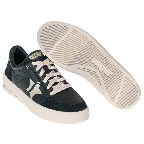 SKECHERS 女休閒系列 瞬穿舒適科技 HILAND (185176BLK)_3