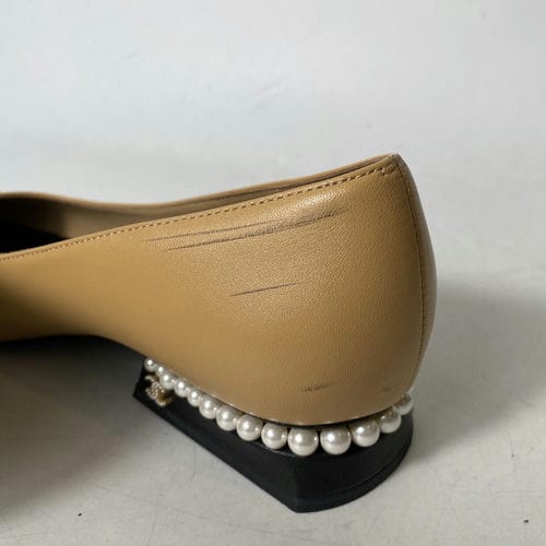 【誠品生活新店店】CHANEL/淺口皮鞋/39/g39238_7