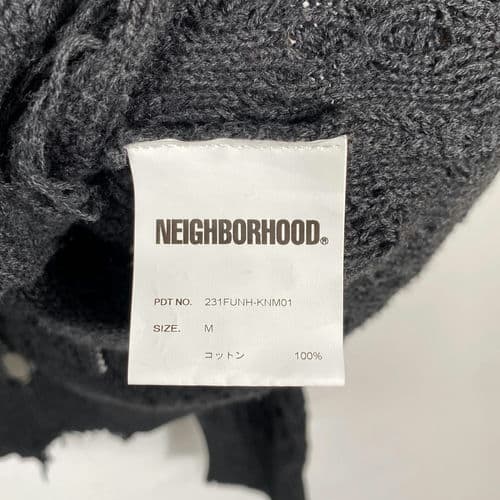 【環球板橋車站店】NEIGHBORHOOD/針織毛衣/M/231FUNH-KNM01_3