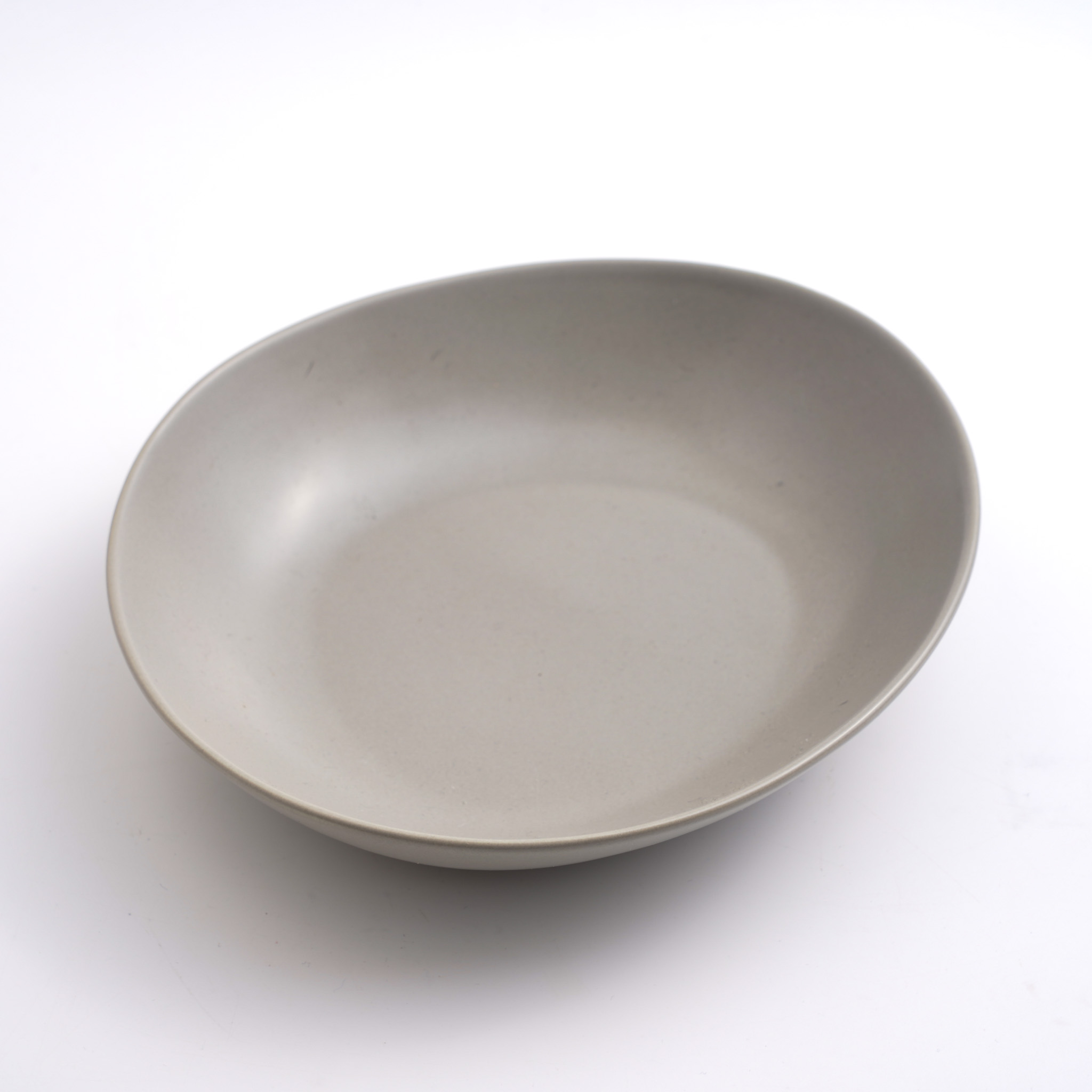 WAGA 流線灰霧 26.5cm 不規則陶瓷盤｜單品_0