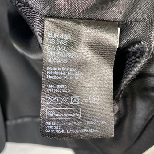 【新光三越台南中山店】H&M/西裝外套/36/_3