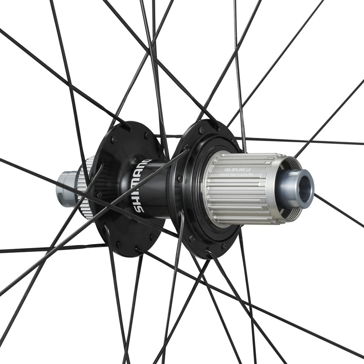 SHIMANO WH-RX880-TL GRX 無內胎式碳纖維碟煞輪組
