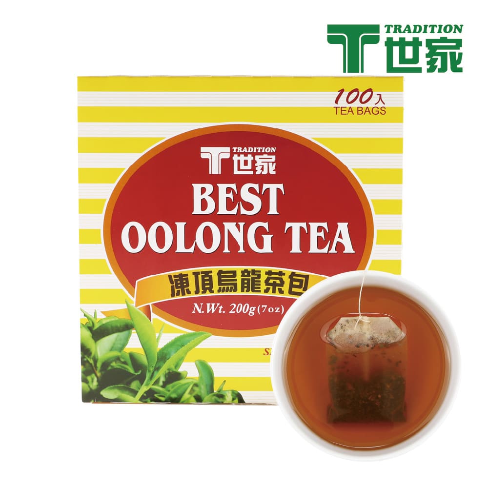 〔T世家〕經典凍頂烏龍茶包 100入/盒_0
