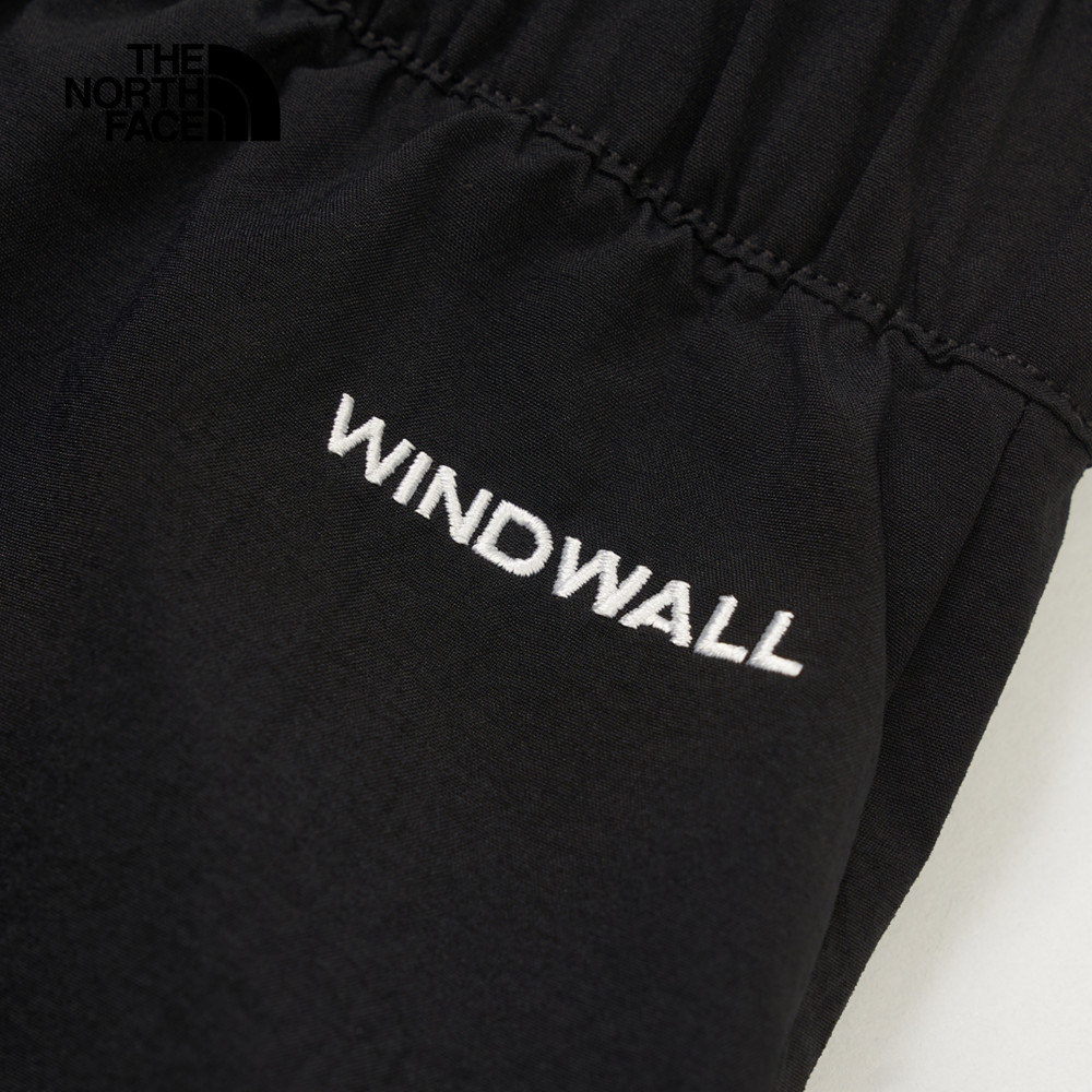The North Face北面女款黑色WindWall防風短裙｜8C10JK3