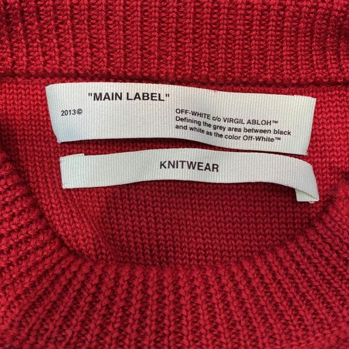 【南港店】OFF-WHITE/針織毛衣/S/omha049f18a28004_2