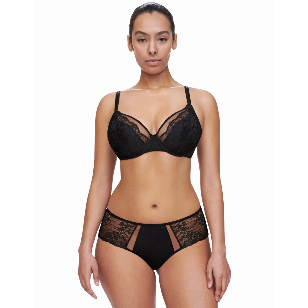 【Chantelle Pulp】深V Spacer T-Shirt Bra 內衣>CDE>黑色(22MND_011)【Crush】_3