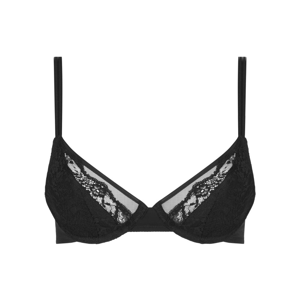 【Chantelle Pulp】深V Spacer T-Shirt Bra 內衣>CDE>黑色(22MND_011)【Crush】_4