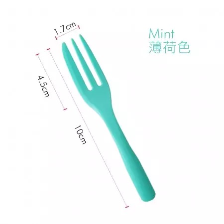 法式蛋糕叉-薄荷綠_0