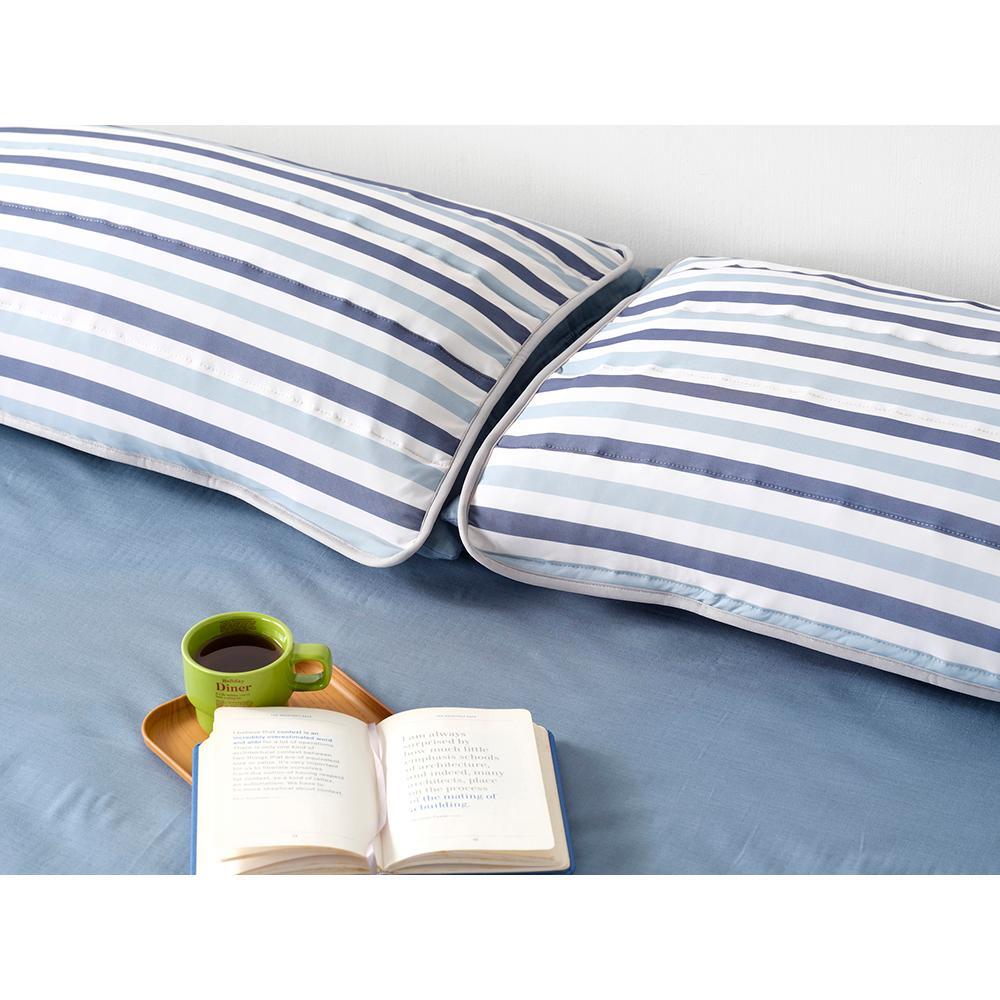 hoi!夏日涼感抗菌簡約風保潔墊-枕用二入_1