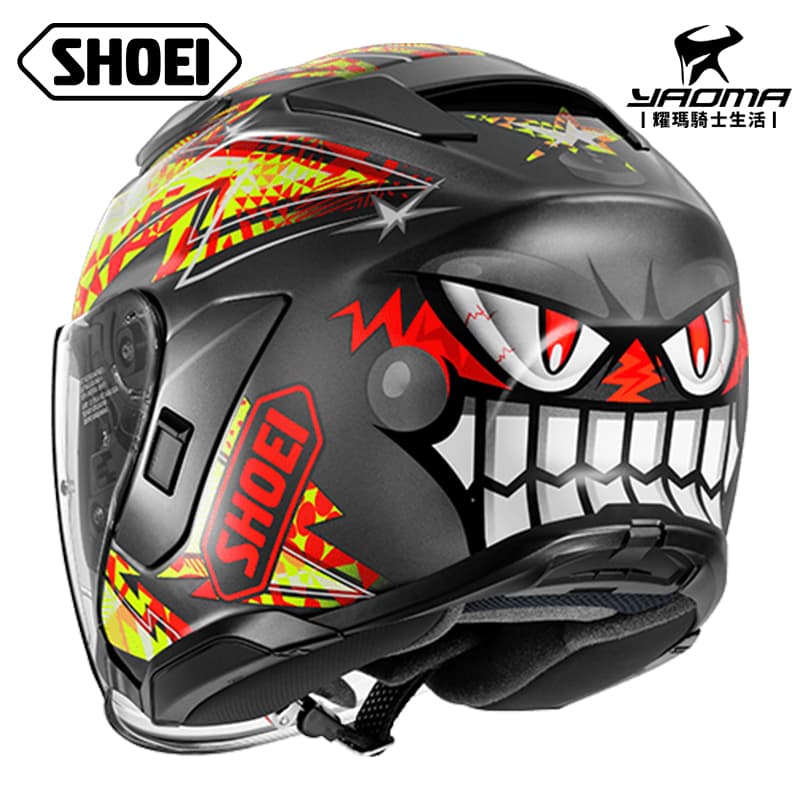 預購｜ SHOEI J-Cruise 3 INSPIRED TC-1 銀紅 亮面 內鏡 公司貨 3/4罩 進口帽 安全帽 JC3_1