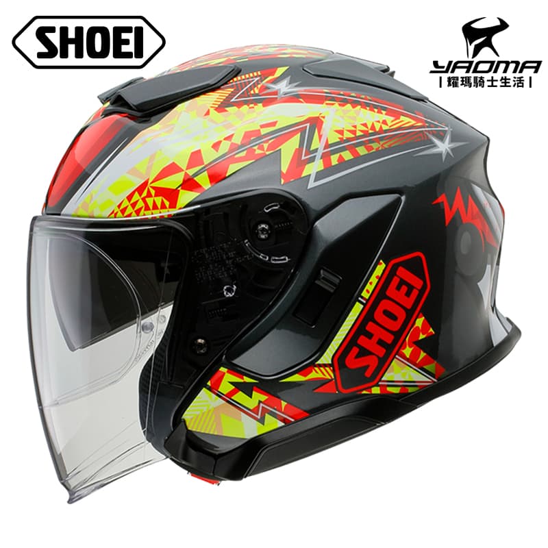 預購｜ SHOEI J-Cruise 3 INSPIRED TC-1 銀紅 亮面 內鏡 公司貨 3/4罩 進口帽 安全帽 JC3_3