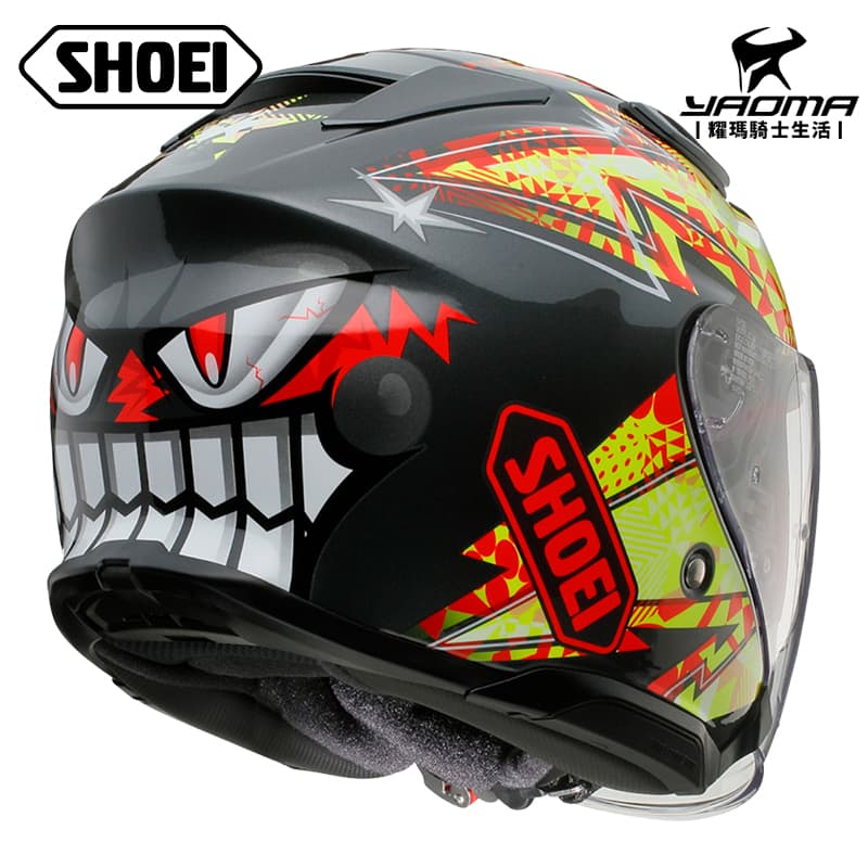 預購｜ SHOEI J-Cruise 3 INSPIRED TC-1 銀紅 亮面 內鏡 公司貨 3/4罩 進口帽 安全帽 JC3_4