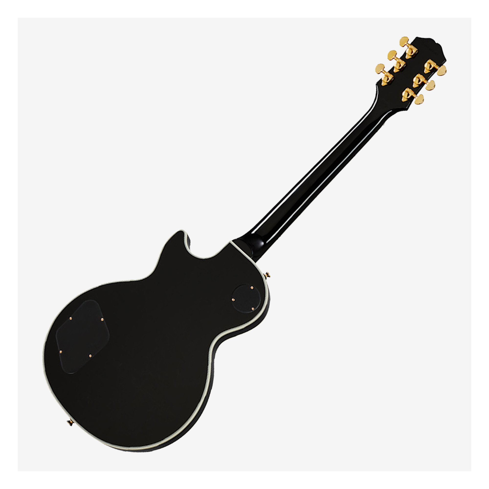 Epiphone Les Paul Custom 電吉他雙雙無搖座典雅黑金黑檀木指板