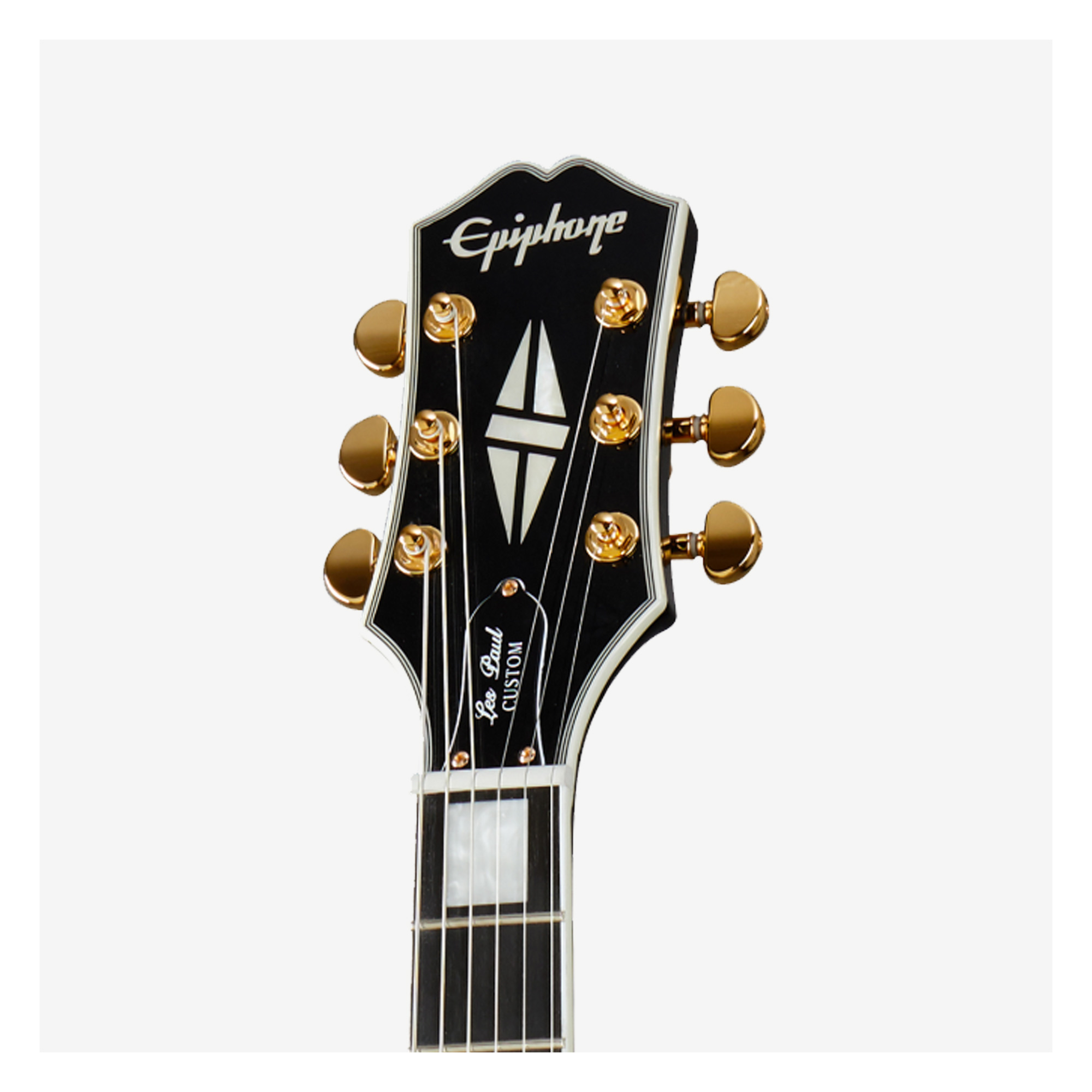 Epiphone Les Paul Custom 電吉他雙雙無搖座典雅黑金黑檀木指板