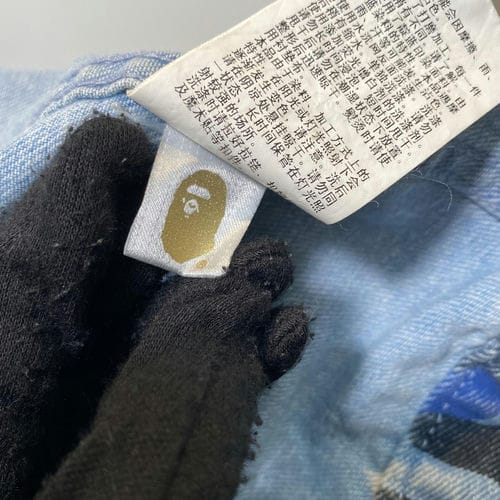 【環球新北中和店】A BATHING APE/牛仔外套/L/001LJJ301008M_8