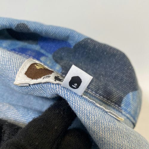 【環球新北中和店】A BATHING APE/牛仔外套/L/001LJJ301008M_9