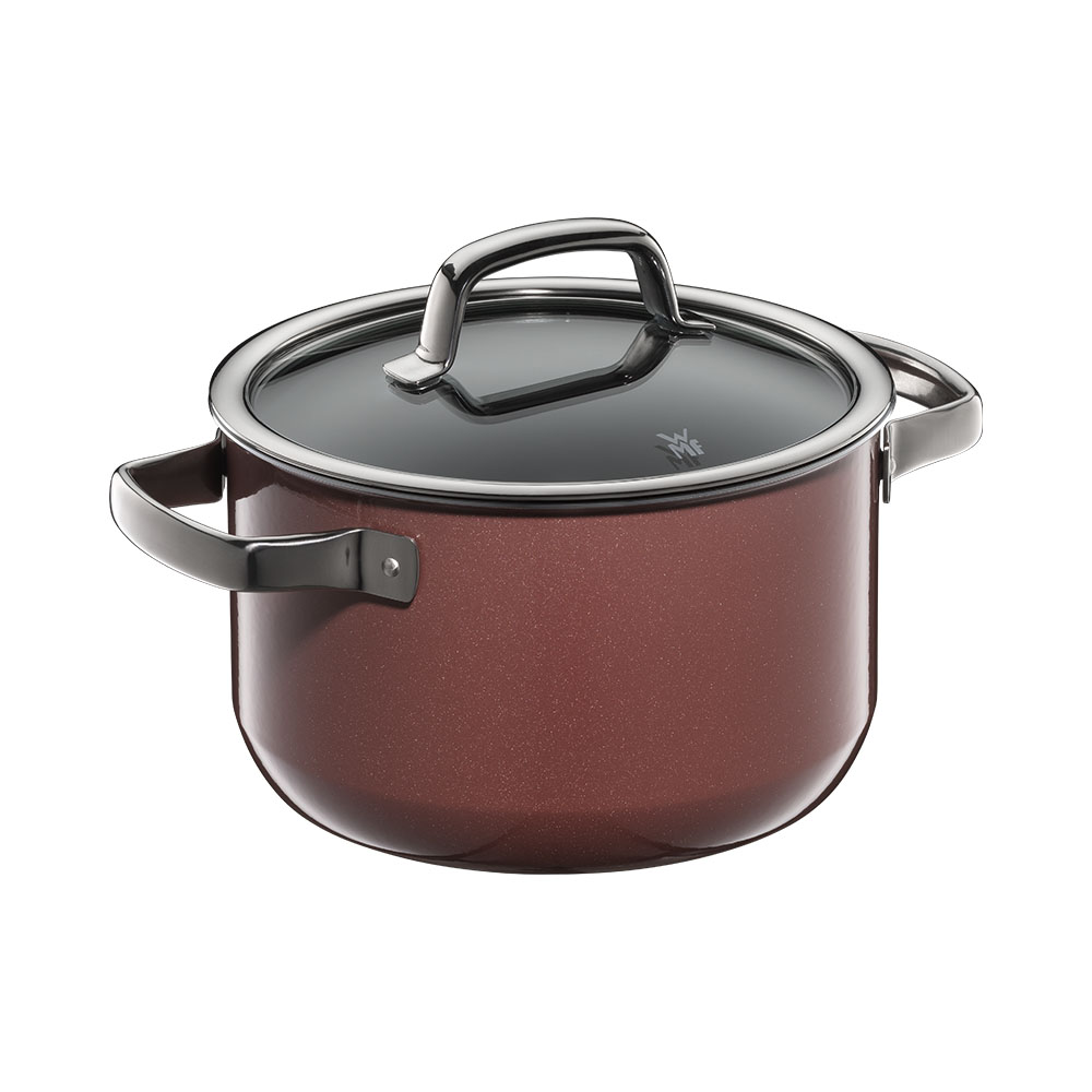 WMF Fusiontec Mineral 高身湯鍋20cm 3.7L (玫瑰金色)