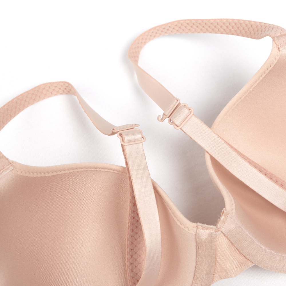 雙11限定【Chantelle Easy Feel】3D記憶纖維T-shirt Bra內衣>BCD>粉膚色(914N1_01N)【Easy Invisible】_5