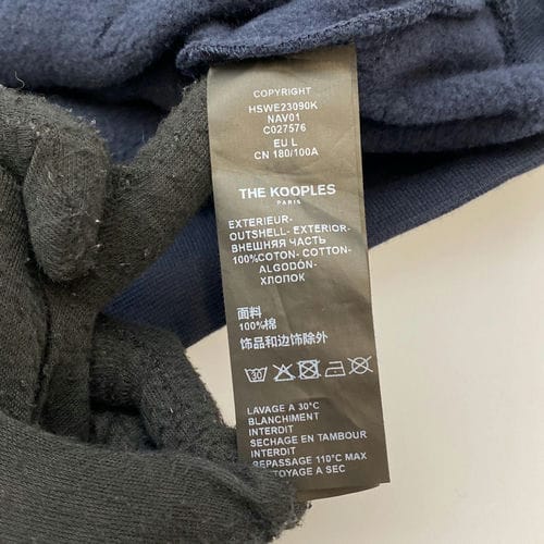 【京站時尚廣場店】The Kooples/連帽上衣/L/HSWE23090K_3