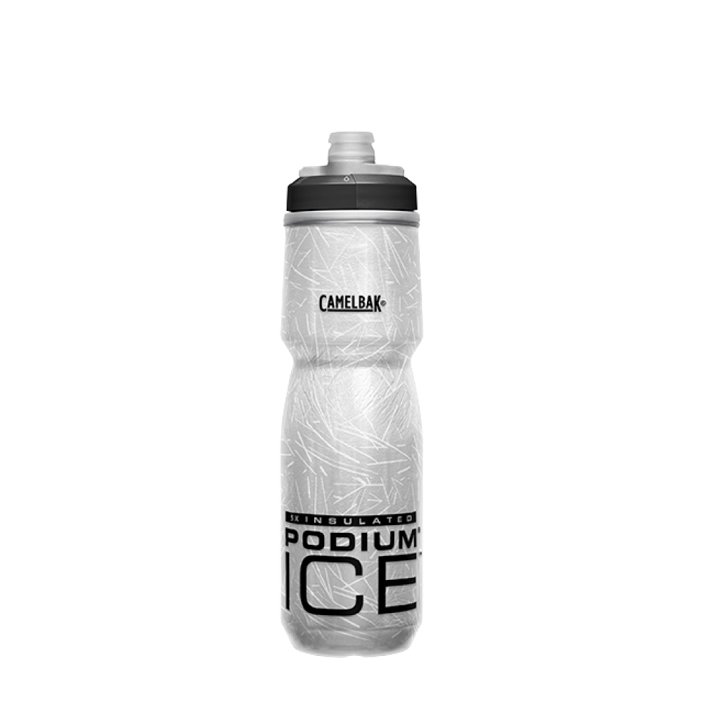 CAMELBAK PODIUM ICE 5X酷冰保冷噴射水瓶CB1872002062｜600ml 經典黑