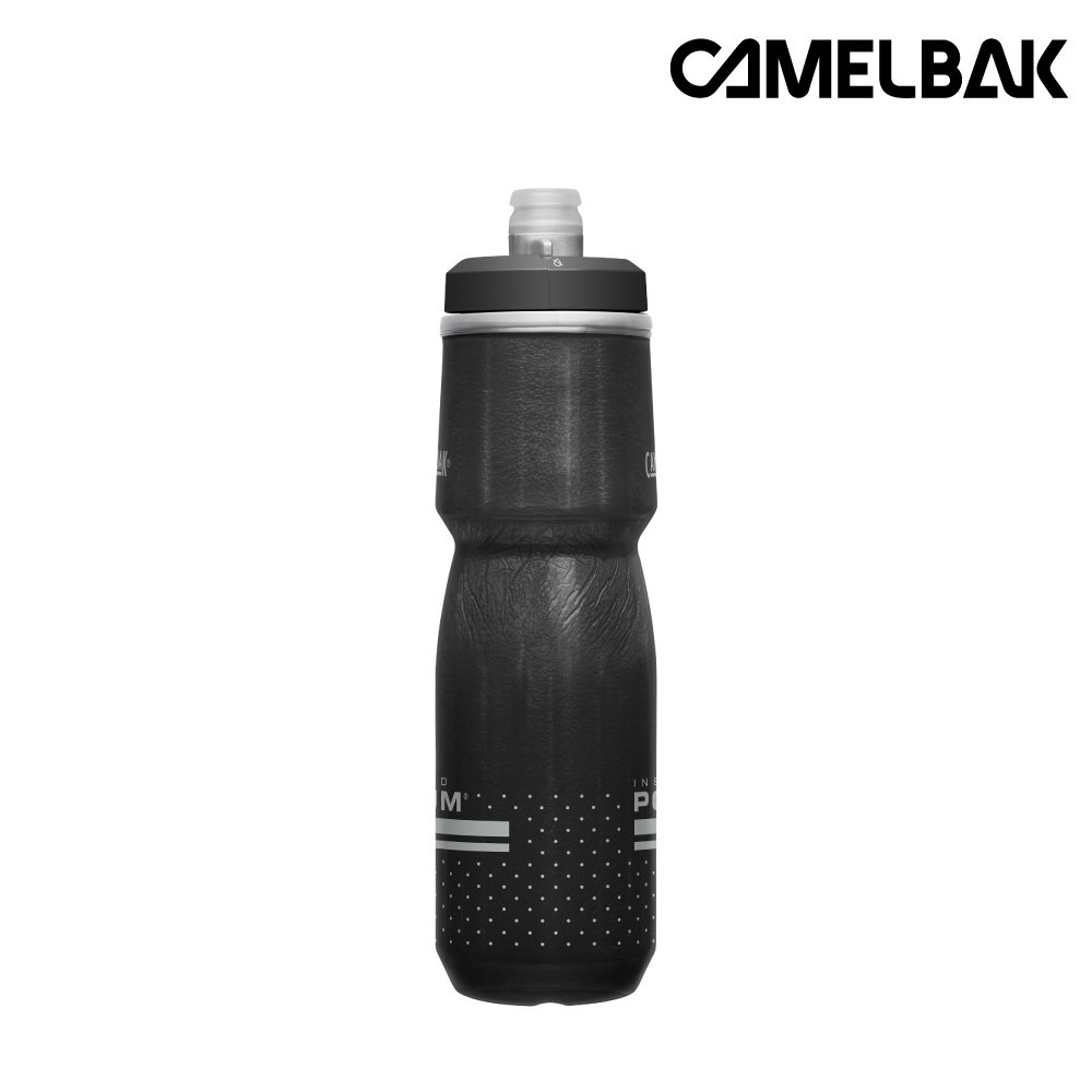 CAMELBAK PODIUM CHILL保冷噴射水瓶CB1873001071｜710ml 黑