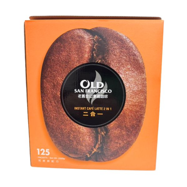 OLD SAN FRANCISCO Inst Cafe Latte 2in1_20g/125 PER PIECE_0