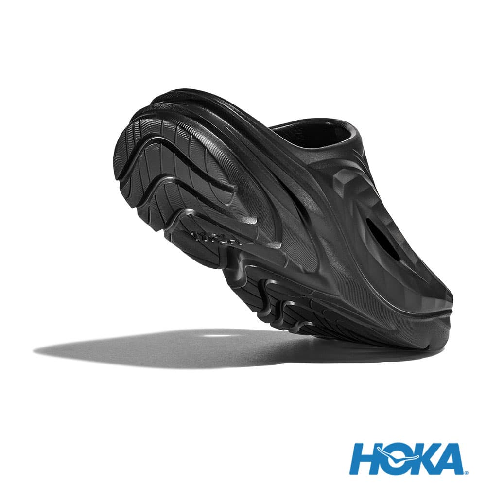 HOKA Ora Recovery Mule 恢復拖鞋 黑_5