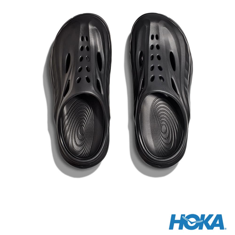 HOKA Ora Recovery Mule 恢復拖鞋 黑_6