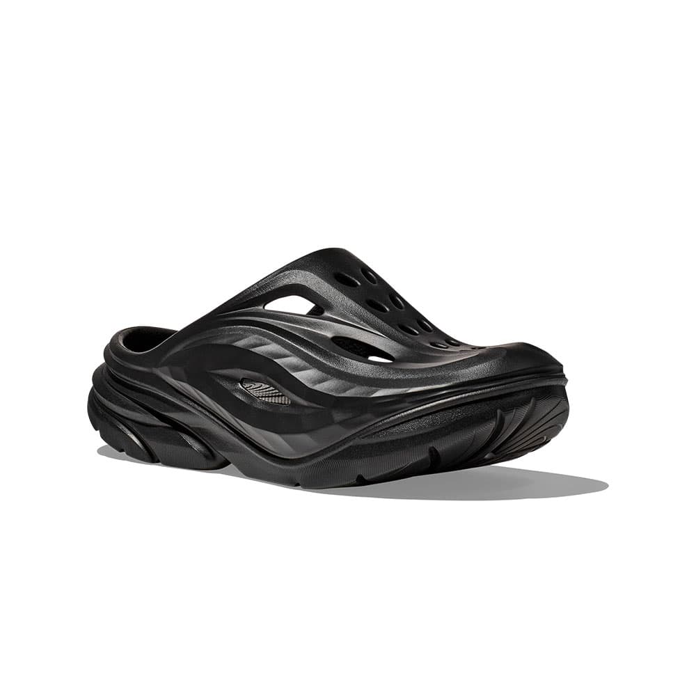 HOKA Ora Recovery Mule 恢復拖鞋 黑_8