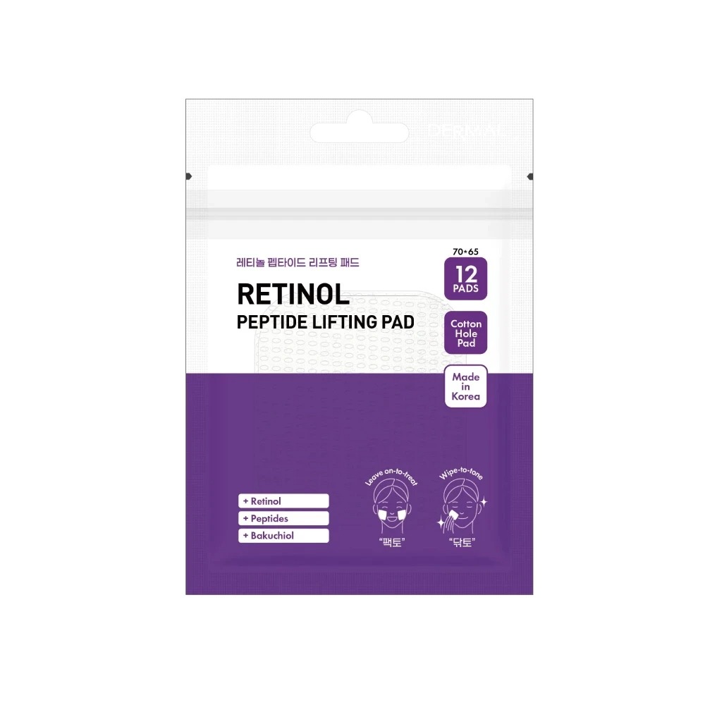 韓國DERMAL爽膚棉片毛孔棉片-12片裝(多款任選)