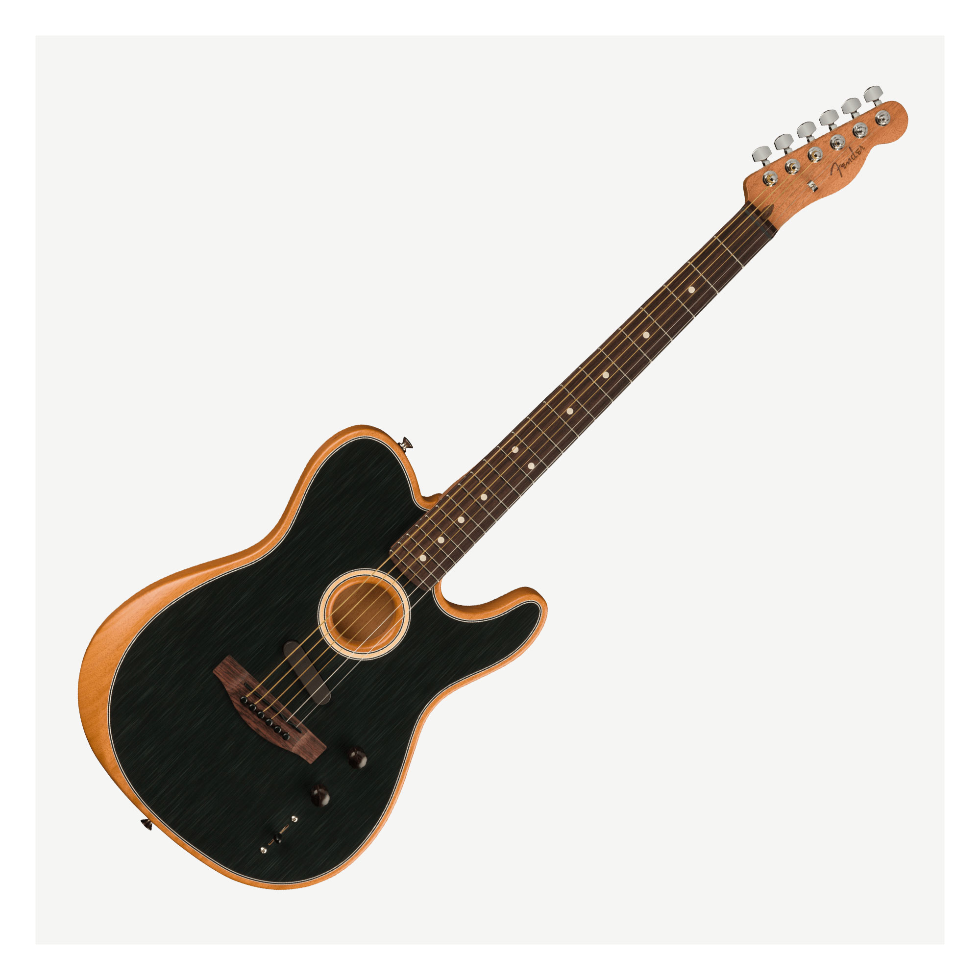 Fender 墨廠Acoustasonic Player Telecaster 電木吉他黑色