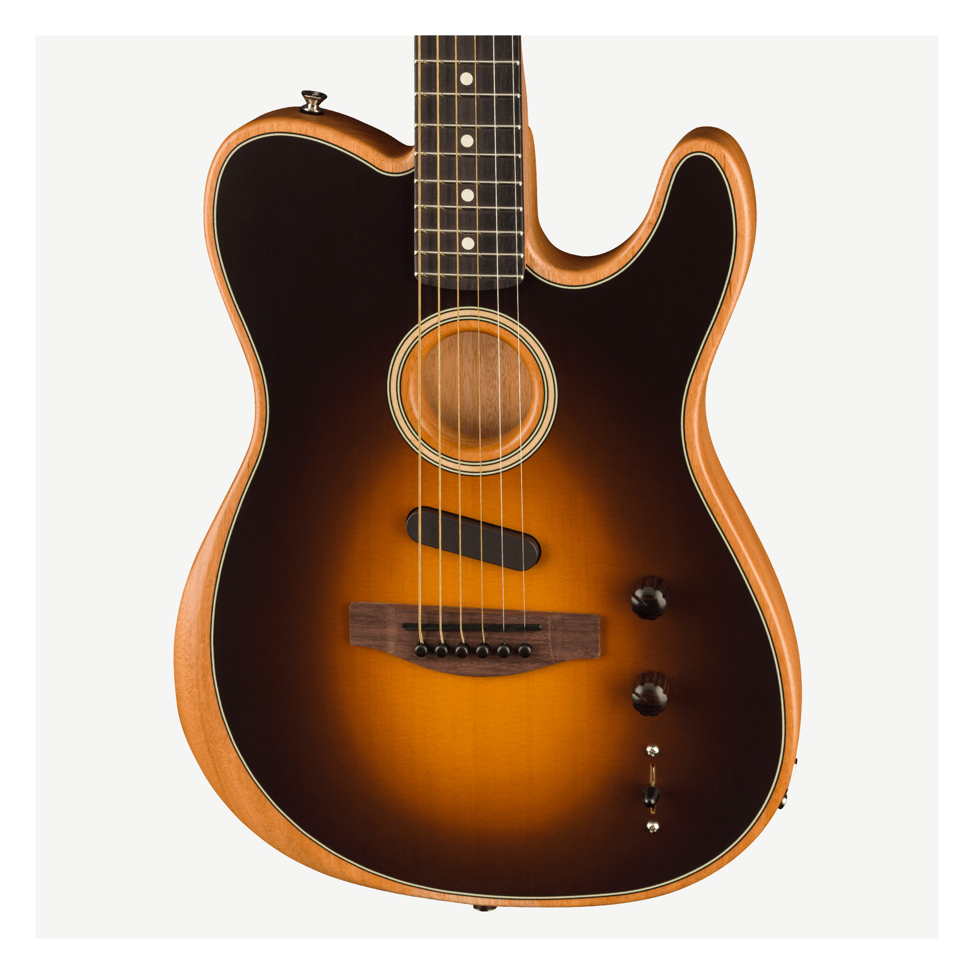 Fender 墨廠Acoustasonic Player Telecaster 電木吉他黑色