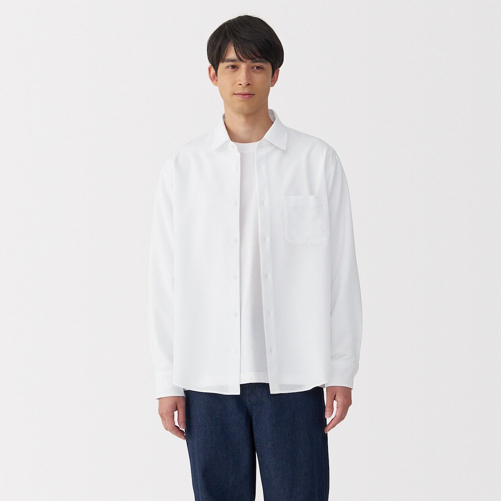 無印良品：白襯衫