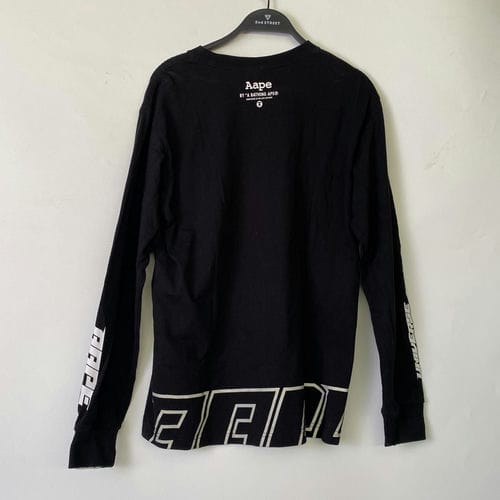 【徐匯廣場店】AAPE BY A BATHING APE/長袖T/M/AAPLTM0160XXB_1