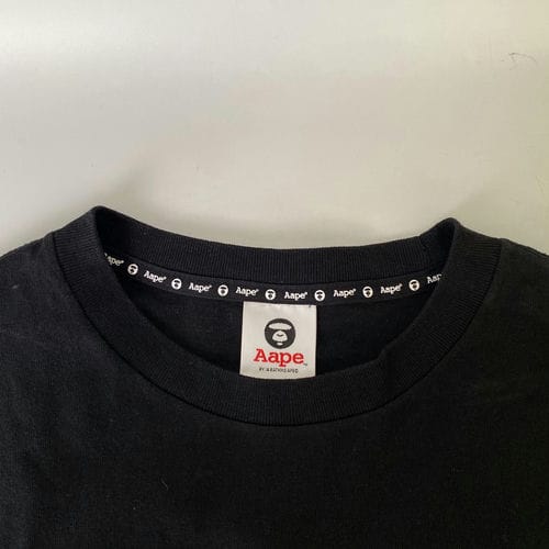 【徐匯廣場店】AAPE BY A BATHING APE/長袖T/M/AAPLTM0160XXB_7
