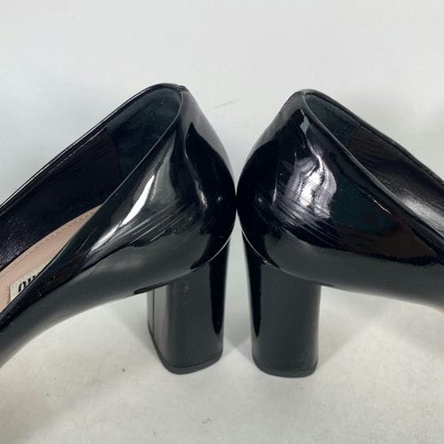 【台北車站館前店】MIU MIU/淺口皮鞋/38/_6