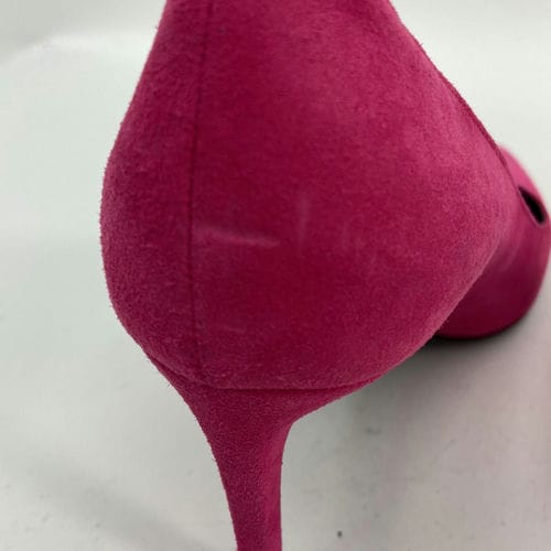 【汐止遠雄店】SAINT LAURENT/淺口皮鞋/36/桃紅幾皮_7