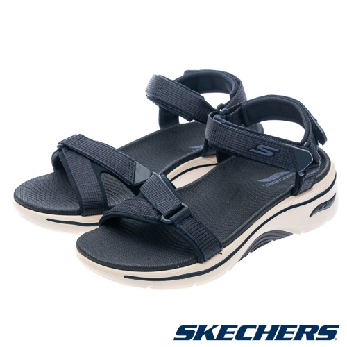 硬玉人型 SKECHERS 女健走系列涼拖鞋GO WALK ARCH FIT 2.0 SANDAL (140876NVY