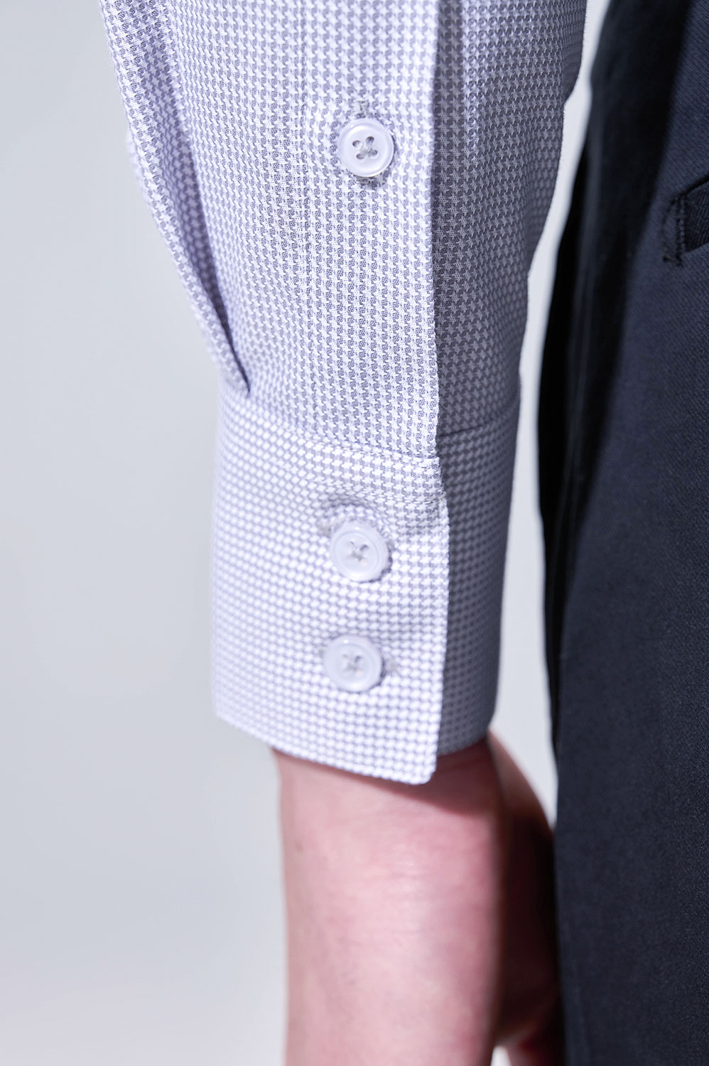 SST&C Light Brown Dots Slim Fit Shirt | 00062504010_4