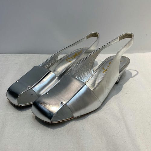 【基隆店】YVES SAINT LAURENT/淺口皮鞋/36/_1