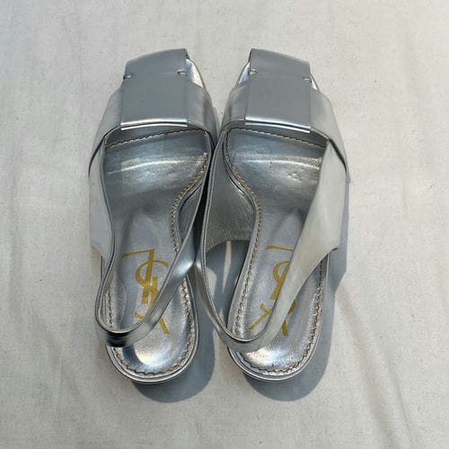 【基隆店】YVES SAINT LAURENT/淺口皮鞋/36/_2