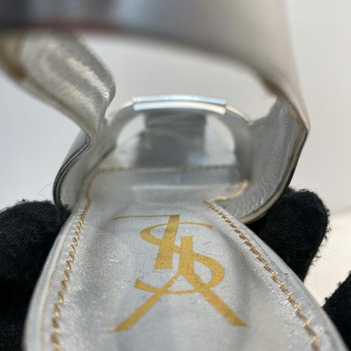 【基隆店】YVES SAINT LAURENT/淺口皮鞋/36/_5