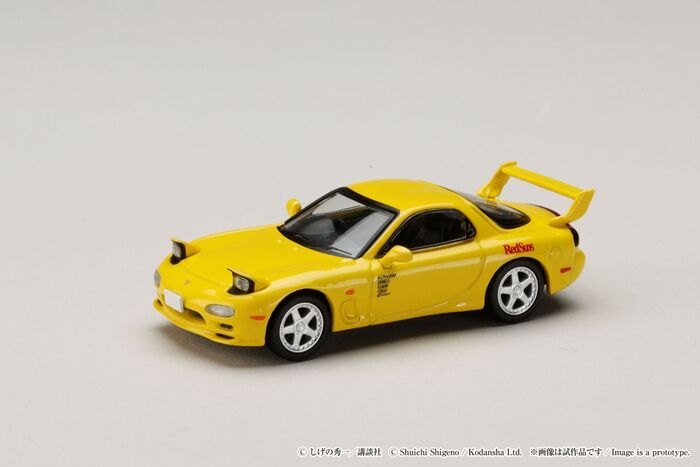 限定60台在庫1台！】1/18 Mazda Savanna RX-7 頭文字D 吊