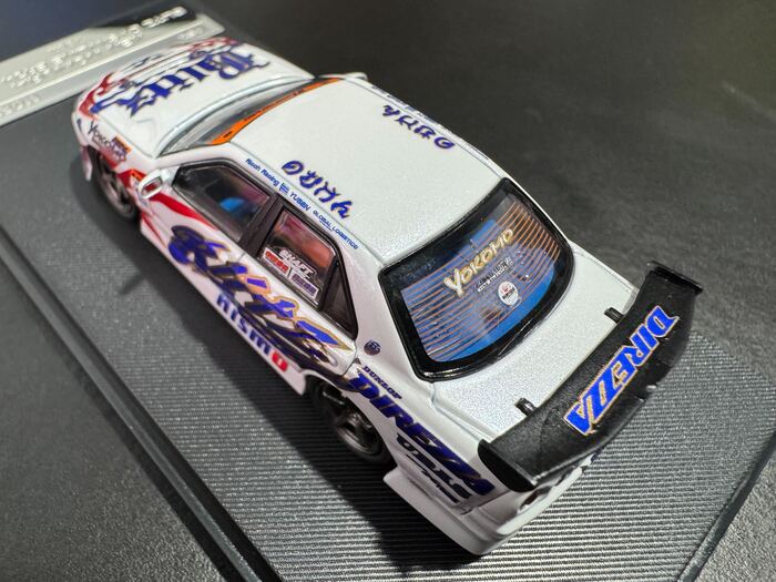 MORTAL 1/64 日產NISSAN BLITZ D1 SKYLINE ER34 野村謙D1甩尾賽2005