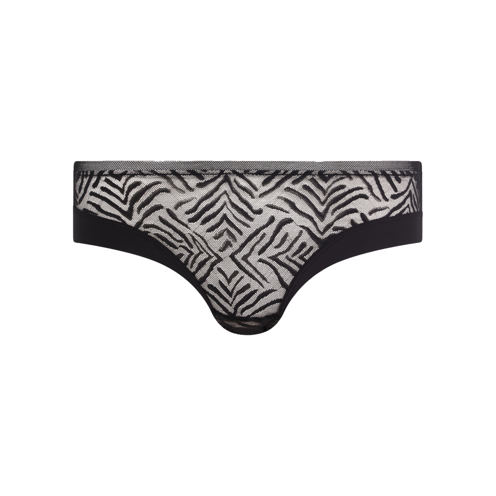 網路獨賣【Chantelle】四角內褲>XS-M>黑色(21T40_011)【Graphic Allure】_0