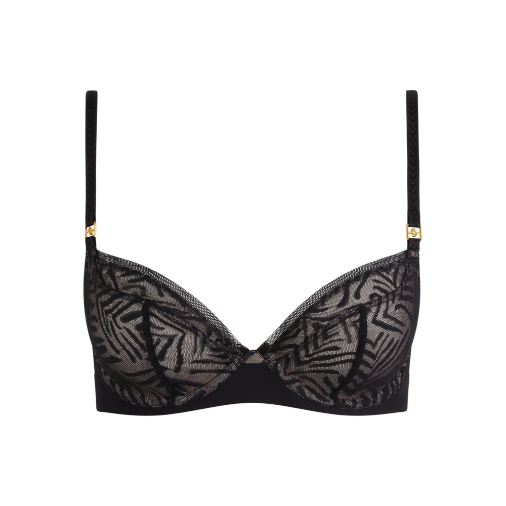 網路獨賣【Chantelle】三角內褲>XS-M>黑色(21T30_011)【Graphic Allure】_2