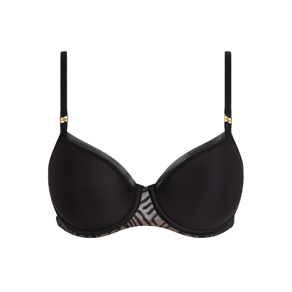 網路獨賣【Chantelle】三角內褲>XS-M>黑色(21T30_011)【Graphic Allure】_3