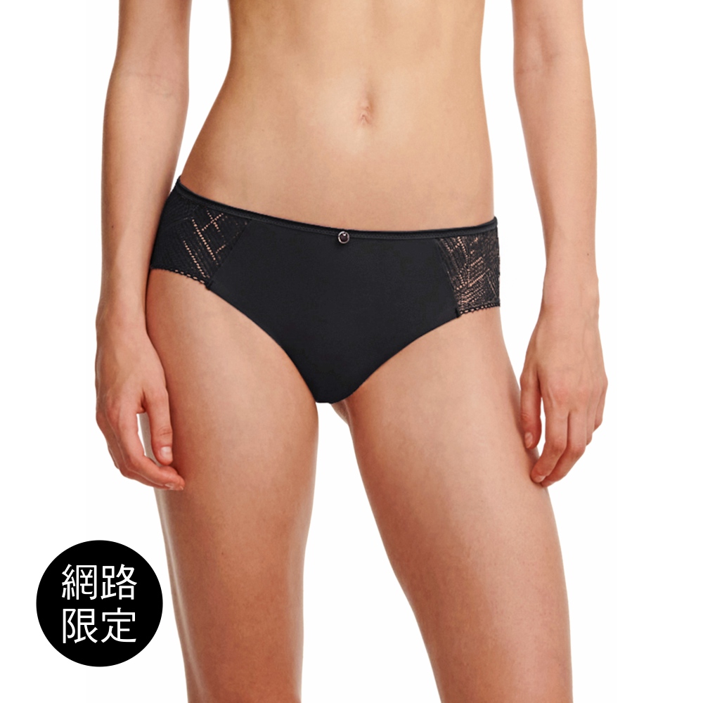 網路獨賣【Chantelle Easy Feel】三角內褲>XS-M>黑色(98130_011)【Emma】_0