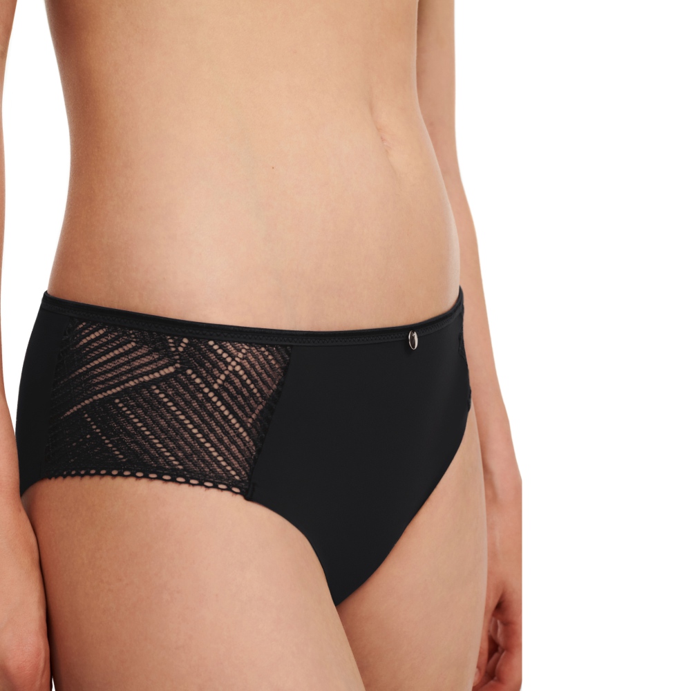網路獨賣【Chantelle Easy Feel】三角內褲>XS-M>黑色(98130_011)【Emma】_1