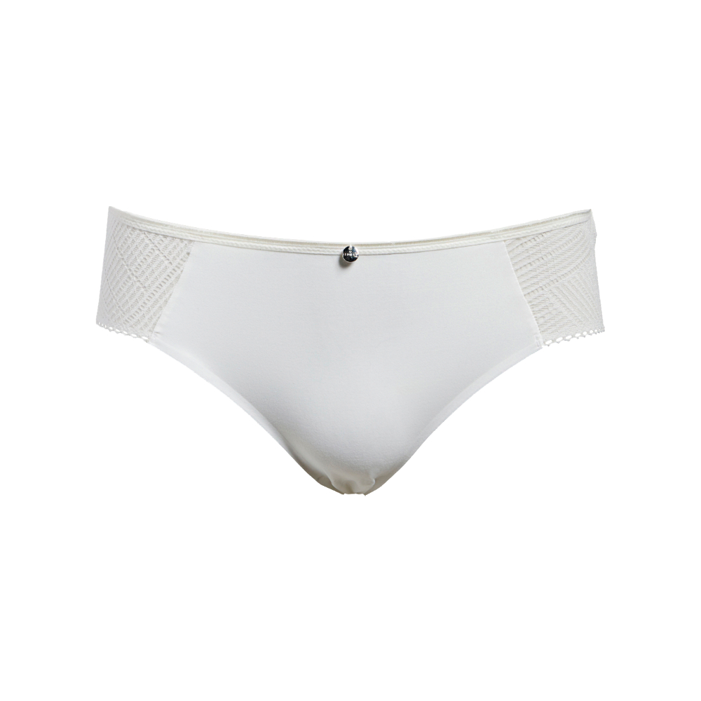 網路獨賣【Chantelle Easy Feel】三角內褲>XS-M>牛奶白(98130_0LW)【Emma】_0